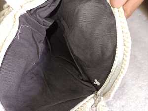Bolso Bandolera Redondo Tejido a Crochet con Flecos de Borlas, Estilo Bohemio, Bolso de Playa para Mujer, Capacidad de 1L, Ligero, para Uso Diario - Product Image 6