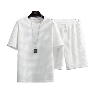 Ropa Deportiva Personalizada para Hombre, Conjunto de Camiseta y Pantalones Cortos, Transpirable, para Entrenamiento y Fitness - Product Image 2