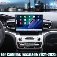 Lecteur DVD de voiture AuCar 12,5 pouces, écran tactile Android 13, autoradios GPS, navigation pour Cadillac Escalade 2021-2025, radio de voiture, vidéo