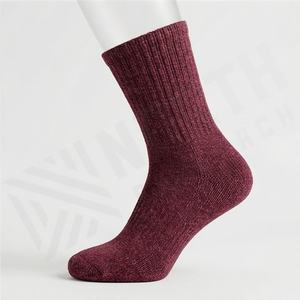 Calcetines de lana térmicos nórdicos para hombre, para clima frío, gruesos, para botas, senderismo, trekking, actividades al aire libre, suaves, cómodos, color personalizado - Product Image 3