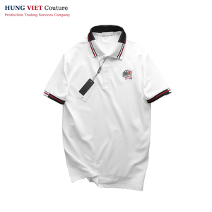 OEM Sport Polo Neck Shirts Hombres Regular Fit Camiseta de manga corta Ligero Vietnamita Venta al por mayor Colección de verano - Product Image 5