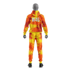 Chándales Deportivos Ecológicos para Hombre con Estampado Personalizado en la Parte Delantera, Elásticos en Cuatro Direcciones, Ligeros, Antibacterianos y Transpirables - Product Image 3