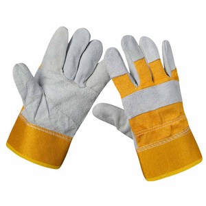 Safety <b>Driver</b> Leather <b>Gloves</b> Customized Color Logo Cold Heat Resistant Anti-Slip Tear-Resistant Breathable Silicone-Free - Product Image 2