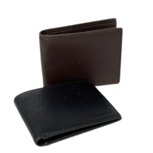 กระเป๋าสตางค์หนังแท้พรีเมียมสำหรับผู้ชาย พร้อมช่องใส่บัตรประชาชน ที่หนีบเงิน ซับในโพลีเอสเตอร์ ปิดแบบเปิด  รับทำโลโก้ตามสั่ง - Product Image 3