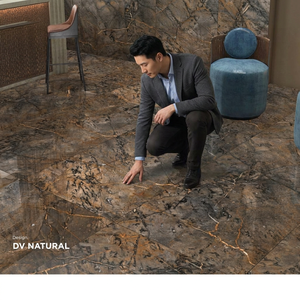 Baldosas de porcelana Frapechino Stone 800x1600mm con aspecto de hormigón para suelo y pared, acabado gris, 80x160cm - Product Image 3