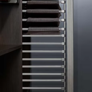 Armoire autoportante moderne en bois de style européen personnalisée JY Project avec portes en MDF et panneaux ajustables – Meuble de chambre haut de gamme - Product Image 4