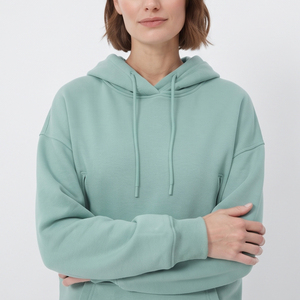 Sweat-shirts de grossesse et d'allaitement surdimensionnés pour femmes, 100% coton molletonné, pull ample pour femmes enceintes - Product Image 3