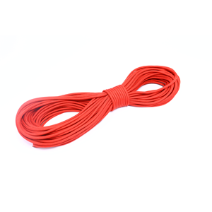 Cordon en paracorde rouge de 4 mm, robuste, en nylon tressé 550, pour équipement de plein air, macramé, survie et travaux manuels - Product Image 1