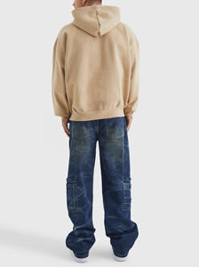 Sudadera con Capucha Personalizada para Hombre, Diseño Anatómico de Corte Relajado para un Estilo de Vida Urbano Moderno, Venta al por Mayor de Fábrica en Sialkot - Product Image 5