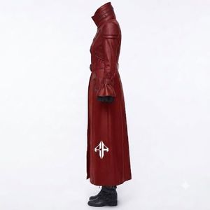 Manteau d'hiver gothique pour femme en cuir véritable de qualité supérieure, col montant, respirant, anti-rides, manches longues, par RIVIAN ATLANTIC - Product Image 5