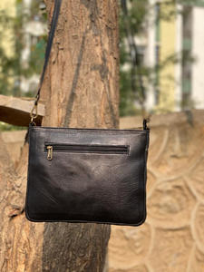 Nouveau Western élégant métallique fourrure cuir téléphone portable fronde sacs de haute qualité à la mode véritable à la main fourrure cuir sacs à bandoulière - Product Image 6