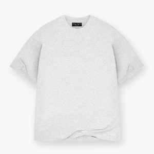 Camiseta Ringer de Corte Cuadrado para Hombre, 100% Algodón, Manga Corta, con Estampado, Lavado Ácido y Acabado Térmico con Efecto Desgastado por el Sol - Product Image 6