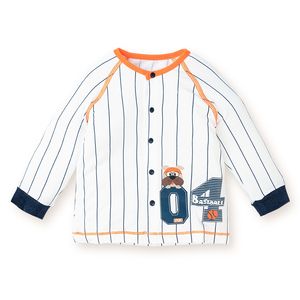 Conjunto de Ropa de Invierno de Dos Piezas para Bebés 'Sporty Puppy '04', Estilo Béisbol, Tejido Modal Elástico Suave y Ecológico, Antibacteriano - Product Image 3