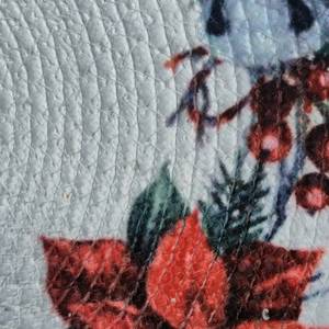 Round Rope <b>Christmas</b> Placemat Poinsettia Wreath Table <b>Mat</b> Holiday Dining Decoration - Product Image 6