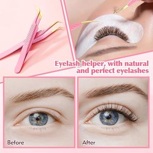 Pinzas para Extensión de Pestañas de Acero Inoxidable, Instrumentos de Belleza - Product Image 4