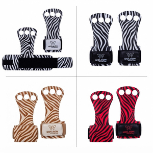 Agarraderas de Gimnasia Ajustables y Resistentes, Protectores de Palma Transpirables para Entrenamiento con Barra de Dominadas, Levantamiento de Pesas y Fitness Funcional - Product Image 4
