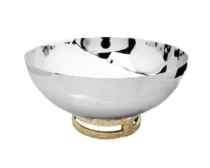 New Trending Metal <b>Large</b> <b>Bowl</b> Server Stainless Steel Wedding Food Serving <b>Bowl</b> Dinnerware Food Storage <b>Bowl</b> Metal Fruits <b>Bowl</b> - Product Image 1