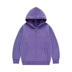 เสื้อฮู้ดดี้สีแดงซีดแบบวินเทจ คุณภาพสูงสุด ผลิตตามสั่ง หนัก 350 GSM ผ้าวูล ทรงแฟชั่นแบบซิป - Product Image 4