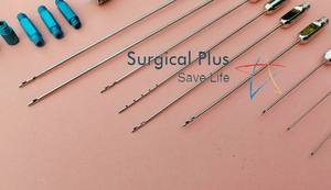 Set de 17 piezas para trasplante de grasa facial con sistema de succión Lipo Luer Lock en caja estéril, CERTIFICADO CE - Product Image 4