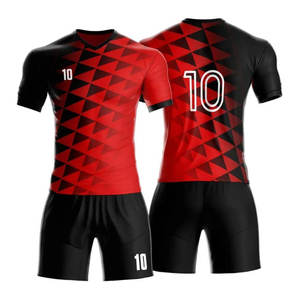 Tenue de football de haute qualité, maillot de football respirant, ensemble de football sublimé, uniforme d'équipe sportive professionnel à séchage rapide - Product Image 2