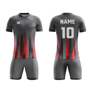 Conjunto de Uniforme de Fútbol para Hombre, Ultraligero, Transpirable, con Control de Humedad, Jersey y Pantalones Cortos para Entrenamiento de Fútbol, Ropa Deportiva de Alto Rendimiento - Product Image 2