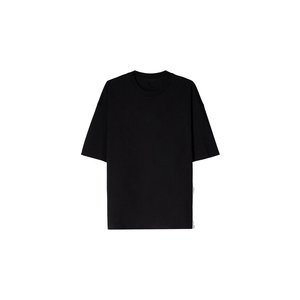 Camiseta Negra Extra Grande Personalizada para Hombre, Algodón Grueso, Ecológica, de Secado Rápido, Hombros Caídos, Corte Regular, Premium, Estilo Urbano - Product Image 5