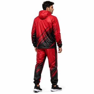 Traje Impermeable con Capucha Personalizado, Chaqueta y Pantalones Cortavientos, Ropa Impermeable Ligera para Senderismo, Camping y Pesca - Product Image 4