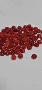 Coral Rojo Italiano, Forma Redonda, Calidad AAA, Gema Suelta para Joyería - Product Image 3