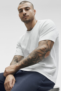 Men's Heavyweight Cotton Oversized T <b>Shirt</b> Custom Printed Streetwear Loose Fit Fashion Top - Product Image 3