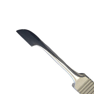 Pousse-cuticules de qualité supérieure, outil de soin des ongles en acier inoxydable, outil de manucure pour l'élimination des cuticules et le nettoyage des ongles - Product Image 5