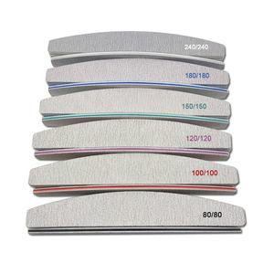 Zebra Professional 100 180 Kunststoff-Nagelfeile mit individuellem Logo, doppelseitiges Sandpapier-Design - Product Image 2