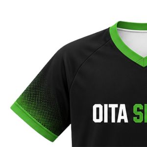 Black Green Sublimation Lacrosse Jersey <b>Men's</b> Sports Team Uniform Short Sleeve Athletic <b>Shirt</b> Custom Print Style Game Wear - Product Image 3