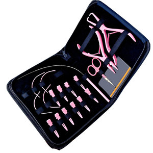 Kit d'outils professionnels tout-en-un pour extensions de cheveux en acier inoxydable avec pinces, ouvre-perles micro-anneaux, fermeture et boucle de traction - Product Image 6