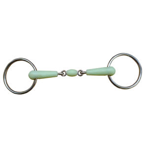 Bocado de acero inoxidable para equitación con boca de cobre, acción suave profesional, servicio OEM, bocados de acero duraderos para equitación - Product Image 4