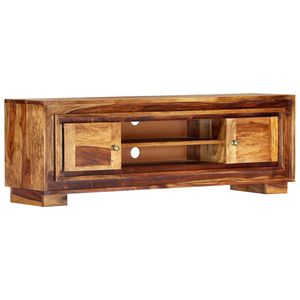 Supporto TV Sheesham in legno massello 46.5 "x 11.8" x 15.7 "formato elegante TV Stand collezione - Product Image 1