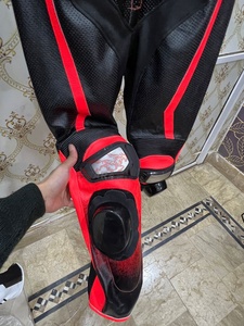 Combinaison de moto en cuir imperméable toutes saisons, taille plus, design professionnel, avec poches extérieures et intérieures, et veste de motard de course. - Product Image 6