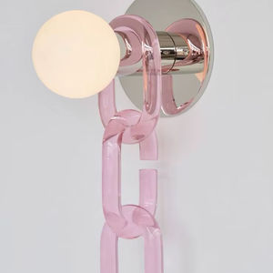 Lámpara de araña de cadena de resina acrílica personalizada, decorativa, para colgar en la pared, divisor de ambientes, para el hogar, hotel u oficina. - Product Image 1