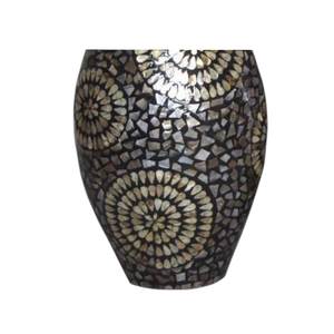 Nordic Style <b>Light</b> Luxury Mother of Pearl <b>Flower</b> Vase Chic Housewarming Gift - Product Image 3