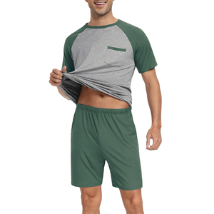 Ensemble de survêtement d'été de haute qualité pour homme, t-shirt et short, respirant, séchage rapide, coton et polyester, pour la course à pied et le sport - Product Image 4
