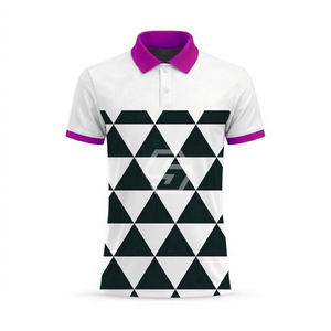 เสื้อโปโลพิมพ์ลายแบบ Sublimation ทั้งตัว 100% โพลีเอสเตอร์ โลโก้สั่งทำได้ เสื้อโปโลพิมพ์ลาย Sublimation สำหรับผู้ชาย เสื้อยืดโปโลสำหรับตีกอล์ฟ - Product Image 6