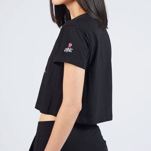 New Arrival Breathable High Quality Best Service Soft Comfortable Slim Fit Stylish Seller Street Wear Printed Women <b>Crop</b> <b>Tops</b> - Product Image 2