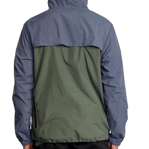 Vestes en polyester/nylon coupe-vent réversibles personnalisables de haute qualité, grandes tailles, respirantes et à séchage rapide, service OEM disponible - Product Image 5