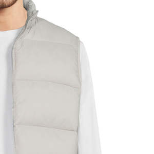 Veste matelassée pour homme de qualité supérieure, style zippé, tissu respirant, motif uni, parfaite pour une utilisation en extérieur - Product Image 5