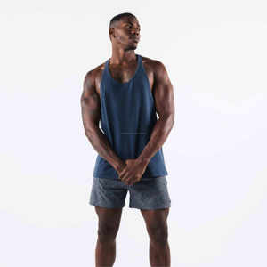 Débardeur de sport pour homme le plus vendu, sur mesure, haute qualité, 100% coton, badge 3D, impression haute définition, décontracté, dernière arrivée, service OEM - Product Image 6