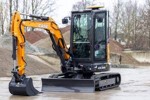 Miniexcavadora CASE CX38D, Excavadora Hidráulica Compacta con Cabina Cerrada para Construcción y Trabajo Agrícola - Product Image 2