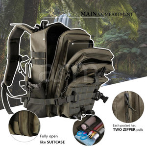 Outdoor Use New Arrivals Cotton /Polyester Made Waterproof Tactical Bags Customized Trendy Hunting Wear Tactical Bags - Product Image 3