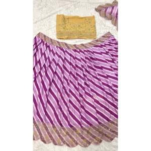 Lehenga Choli de mariage de créateur en polyester avec broderie de sequins - Product Image 1