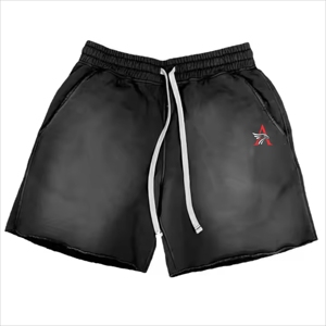 Pantalones Cortos de Verano para Hombre, Estilo Urbano, Oversize, Lisos, de Felpa Francesa 100% Algodón, con Logotipo Personalizado - Product Image 4