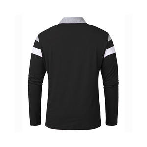 Camiseta Polo Lisa para Hombre al por Mayor, Camiseta Polo Unisex de Spandex con Tela Elástica para Deportes - Product Image 2