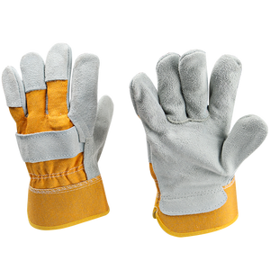 High Quality Customized Color Cow/Goatskin Grain Leather Safety <b>Driver</b> <b>Gloves</b>-Anti-Vibration Anti-Slip Heat/Cold <b>Gloves</b> - Product Image 1